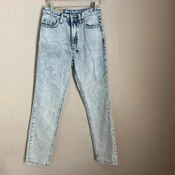 KSUBI Slim Pin Dusted High Rise Jeans Size 26 - Picture 2 of 16